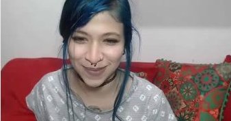 abiigail – blue haired amateur girl from chaturbate – 03.02.2018